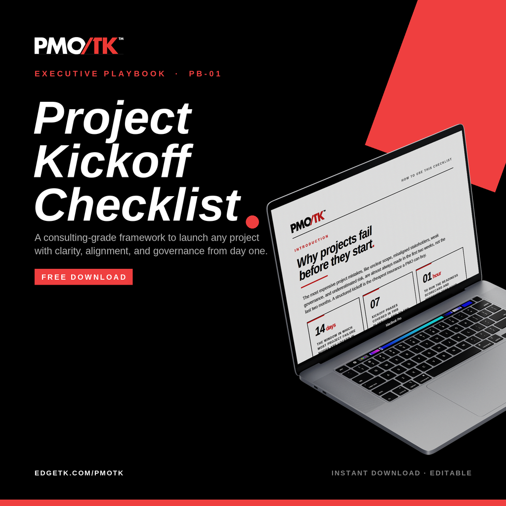 Project Kickoff Checklist