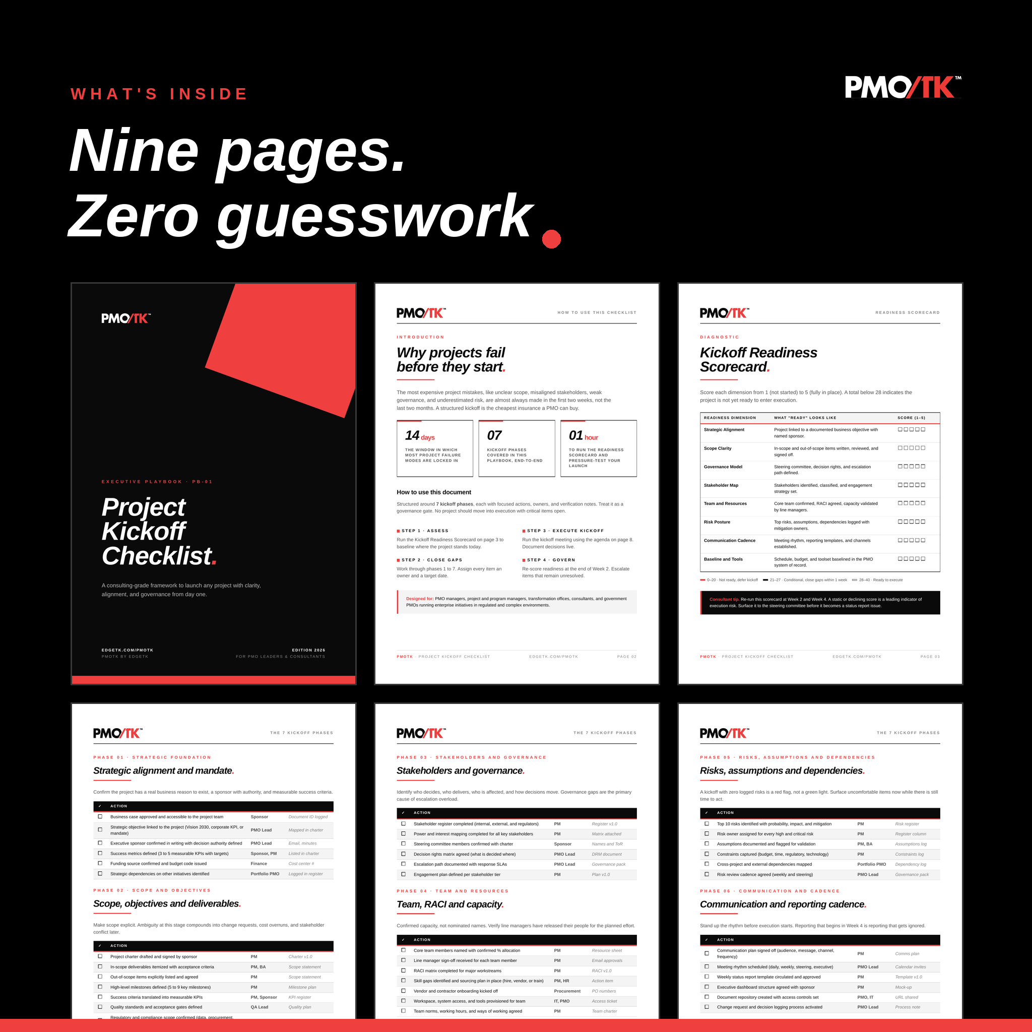 Project Kickoff Checklist