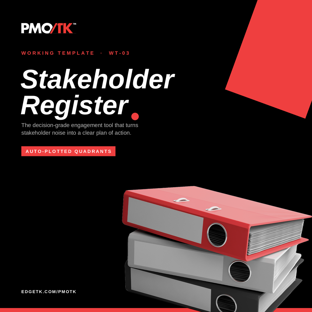 Stakeholder Register Template