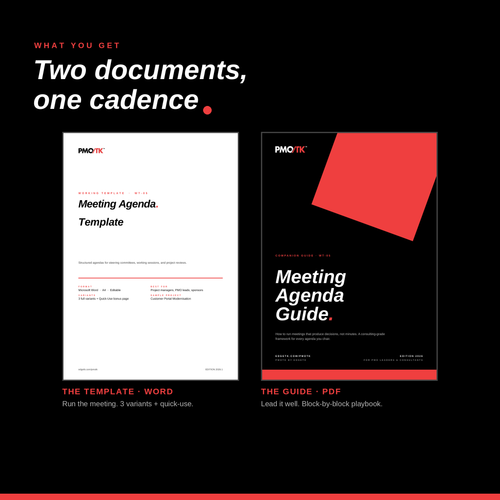 Meeting Agenda Template