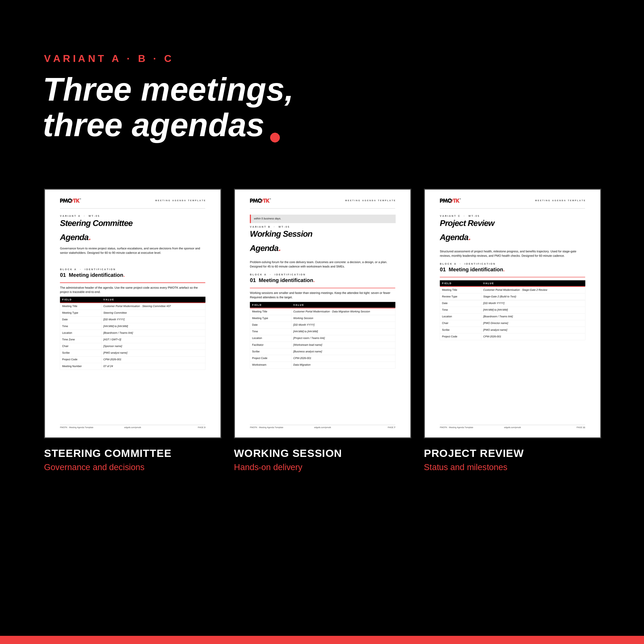 Meeting Agenda Template