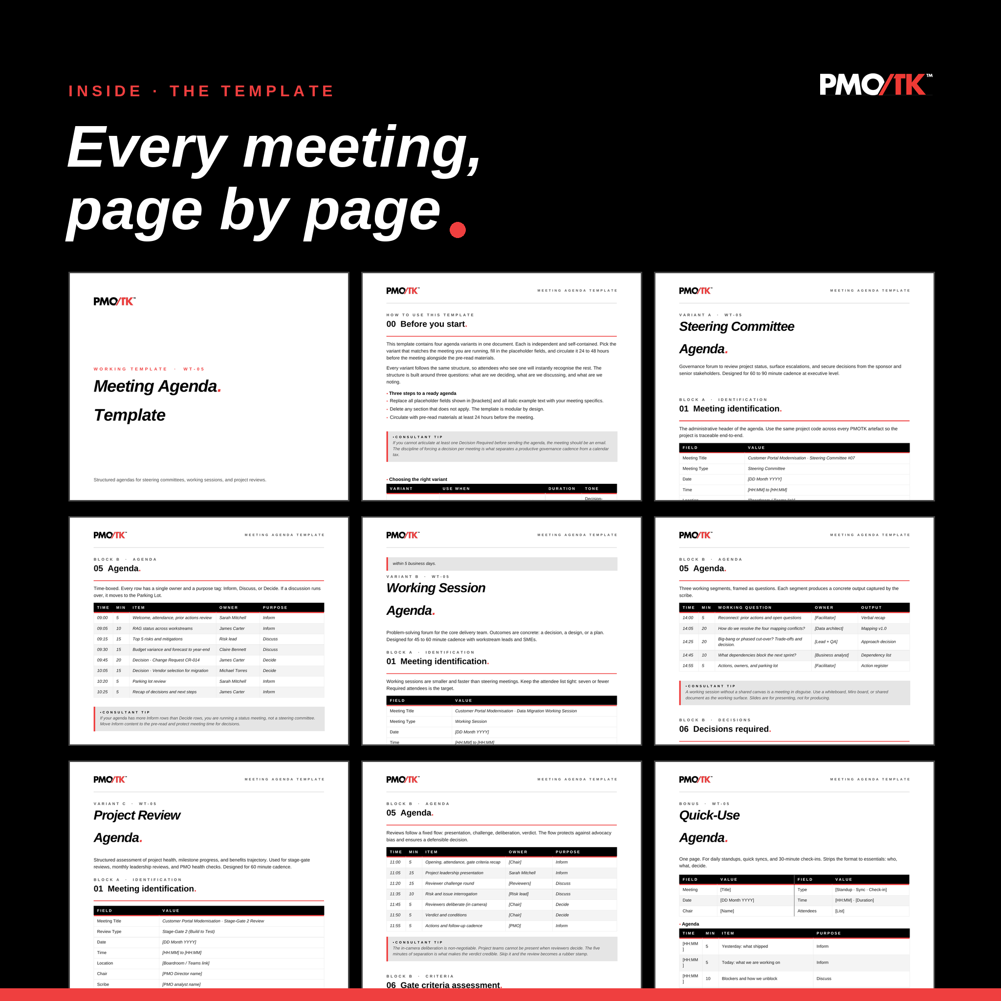 Meeting Agenda Template