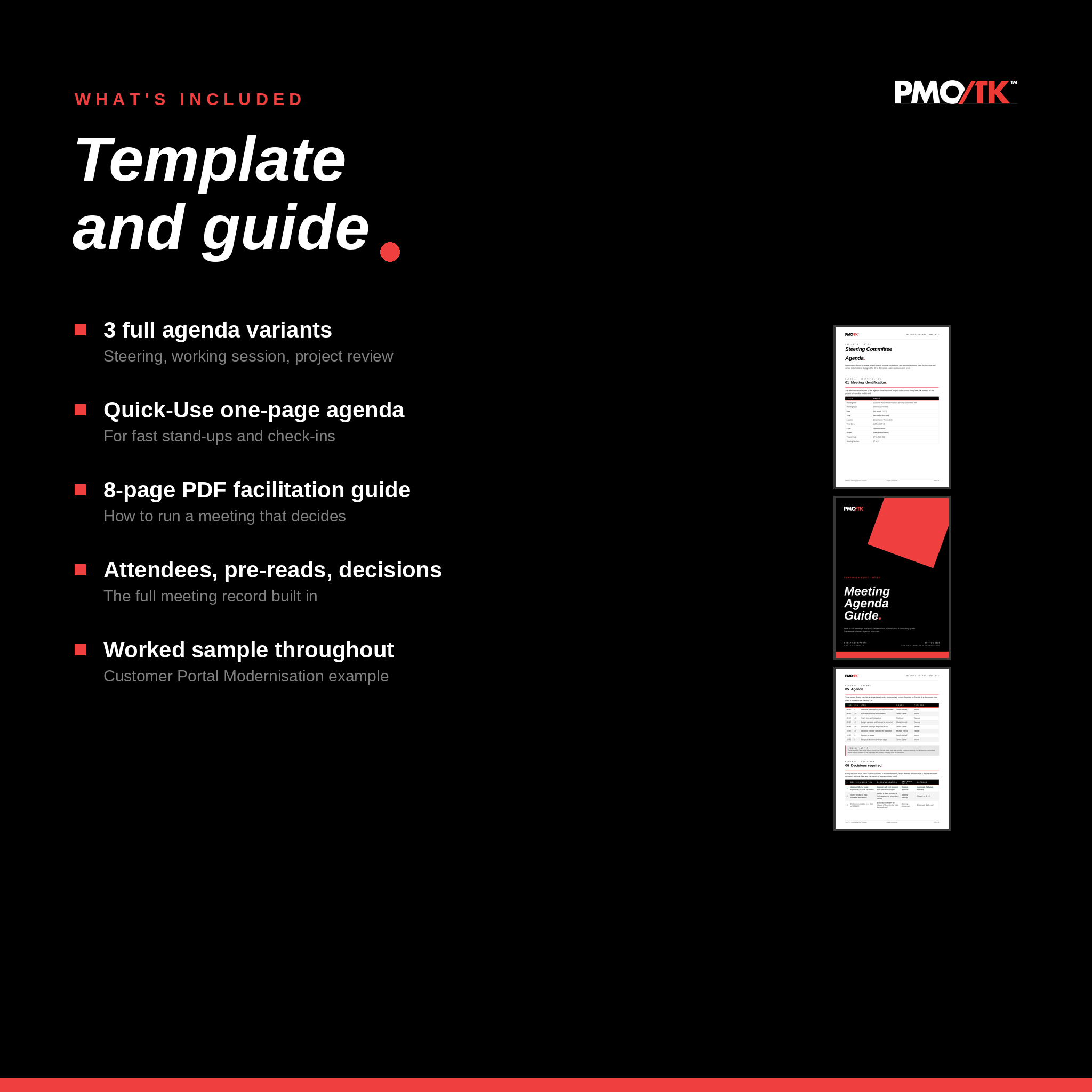 Meeting Agenda Template